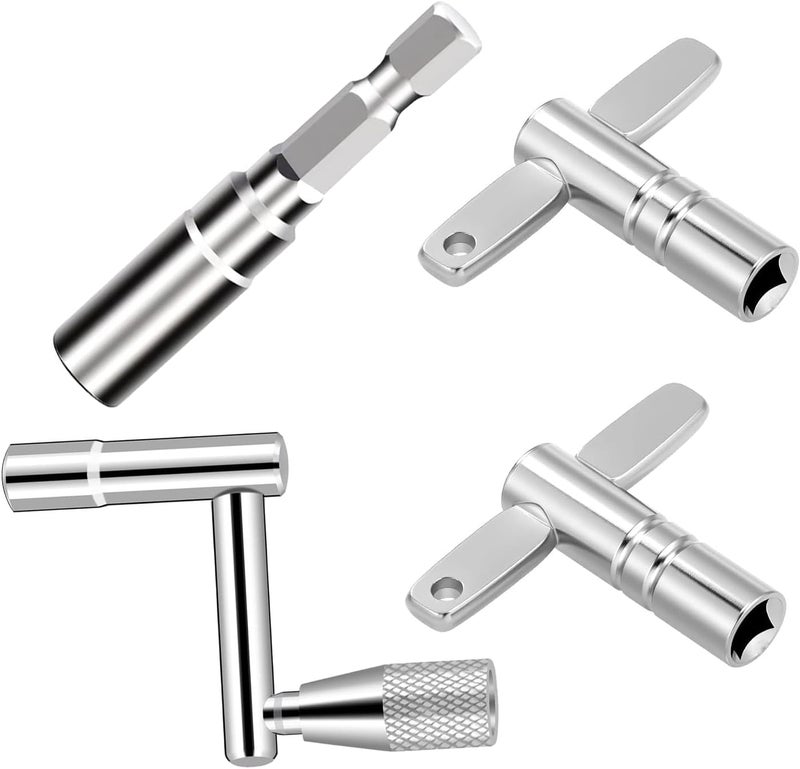 MOONBACK Drum Key Set, Speed Drum Key, Standard Drum Keys And Drill Bit Drum Key Tuner Percussion Hardware Tool for Drum Accessories - Image 1